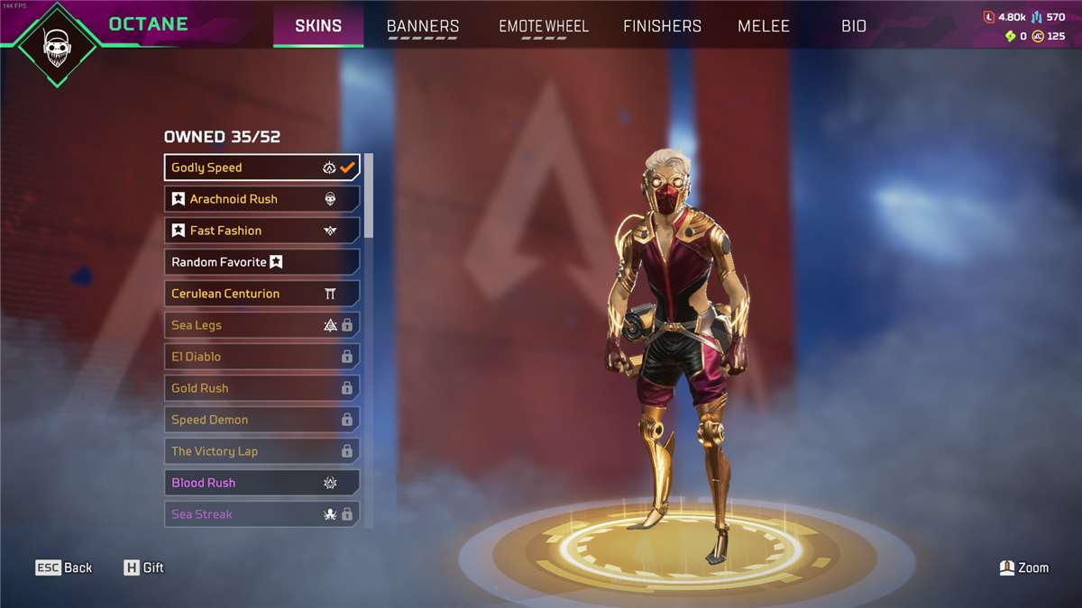 Game account sale Apex Legends